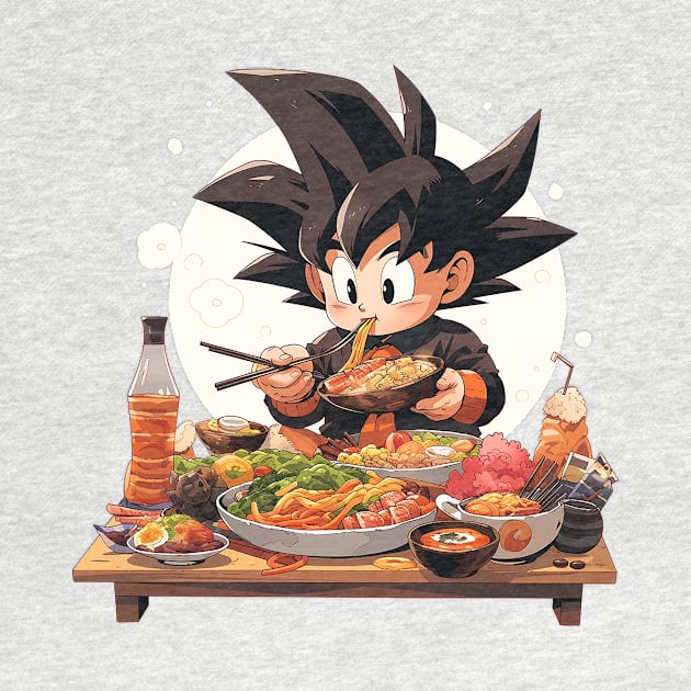 kid goku by lets find pirate